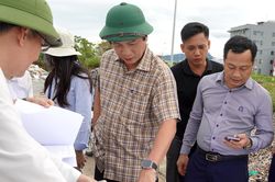 Kiểm tra thực địa các dự án đề nghị ứng vốn Quỹ phát triển đất trên địa bàn tỉnh
