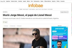 Cha của siêu sao Lionel Messi qua đời