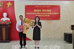 Đồng chí Trịnh Quang Anh được điều động, chỉ định giữ chức Phó Bí thư Đảng ủy xã Mường Khoa