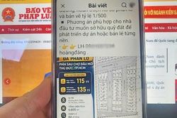 TP Hồ Chí Minh cảnh báo thông tin rao bán 46 đất nền sau chợ đầu mối Thủ Đức