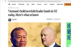 Truyền thông New Zealand: Quan hệ với Việt Nam đang bước vào giai đoạn gắn kết mới