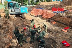 Đến ngày 12/8 đã phát hiện, quy tập 293 bộ hài cốt liệt sĩ tại Công viên Lê Thị Riêng