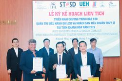 Sẽ mở 2 lớp đào tạo quản trị du lịch và khách sạn cao cấp theo tiêu chuẩn Thụy Sĩ