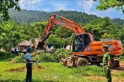Kim Anh siết kỷ cương đất đai khu vực hồ Đồng Đò