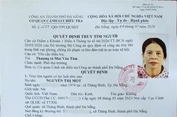 Thông báo truy tìm người