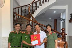 Công an phường An Hải tri ân các thế hệ đi trước