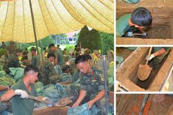 Miệt mài tìm tên cho những liệt sĩ nằm lại A1