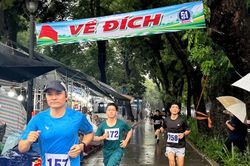 Phường Hai Bà Trưng: Sôi nổi chung kết Giải chạy Báo Hànộimới - Vì hòa bình