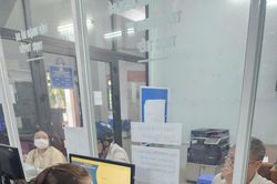 Công an phường An Hải thông báo người dân đến nhận GPLX đã hoàn tất