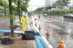 Hà Nội: Một số điểm ngập cục bộ đã rút nước