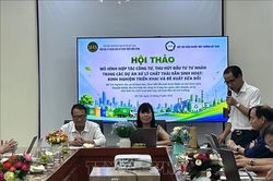 Hoàn thiện cơ chế, thu hút đầu tư tư nhân xử lý chất thải