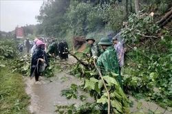 Mưa lũ gây sạt lở, ngập úng trên nhiều tuyến đường miền Bắc