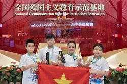 Học sinh Bắc Ninh giành Huy chương Vàng và Bạc tại cuộc thi Robot thế giới