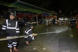 Lực lượng vũ trang xuyên đêm giúp dân khắc phục hậu quả mưa lũ tại Lạng Sơn