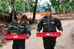 TP.HCM: Quy tập th&ecirc;m 17 bộ h&agrave;i cốt liệt sĩ tại C&ocirc;ng vi&ecirc;n L&ecirc; Thị Ri&ecirc;ng