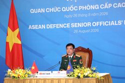 Thượng tướng Nguyễn Trường Thắng dự Hội nghị Quan chức Quốc phòng cấp cao ASEAN