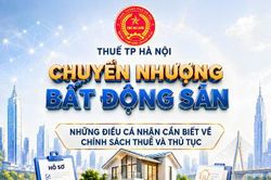 Hà Nội hướng dẫn thủ tục thuế đối với cá nhân chuyển nhượng bất động sản