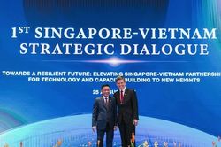 Truyền th&ocirc;ng Singapore n&ecirc;u bật kết quả chuyến thăm của Thường trực Ban B&iacute; thư Trần Cẩm T&uacute;