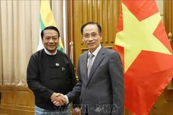 Tổng thống Myanmar khẳng định sẽ tạo điều kiện thuận lợi cho các doanh nghiệp Việt Nam