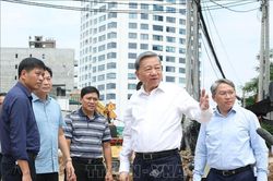 Tổng Bí thư, Chủ tịch nước Tô Lâm kiểm tra thực địa một số dự án trọng điểm tại Hà Nội