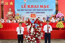 Khai mạc Đại hội Thể dục thể thao xã Quỹ Nhất lần thứ I, năm 2026