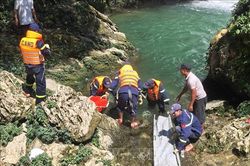 T&igrave;m thấy thi thể du kh&aacute;ch bị nước cuốn tại th&aacute;c Kh&acirc;u L&agrave;n