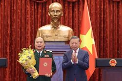 Phó Tổng Tham mưu trưởng QĐND Việt Nam Lê Quang Đạo được thăng quân hàm Thượng tướng