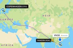 Vietnam Airlines chuyển hướng hạ cánh tại Myanmar cấp cứu sản phụ sinh con trên máy bay