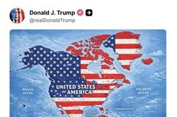 Iceland triệu Đại sứ Mỹ sau khi Tổng thống Trump đăng ảnh bản đồ gây sốc