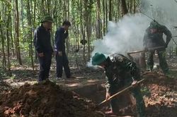 Liên tiếp phát hiện 5 hài cốt liệt sĩ ở Quảng Trị
