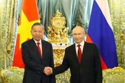 Tổng Bí thư, Chủ tịch nước Tô Lâm hội đàm với Tổng thống Nga Vladimir Putin