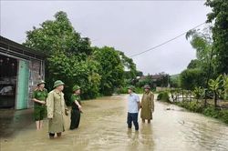 Thanh Hóa: Mưa lớn gây ngập lụt, sạt lở, sụp đổ nhà dân