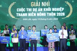 Lâm Đồng có 2 dự án được vinh danh tại cuộc thi Khởi nghiệp thanh niên nông thôn năm 2026