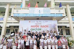 'Nước sạch cho em': Khi đồng hành cùng giáo dục bắt đầu từ những điều căn bản
