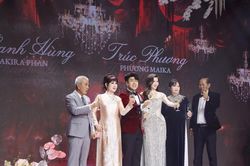 Akira Phan bật khóc khi trao lời yêu dành cho vợ trong lễ cưới