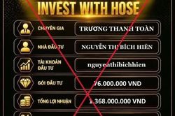 Giả mạo sở giao dịch chứng khoán dụ dỗ đầu tư lợi nhuận 1.600%