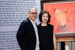 Họa sĩ Đặng Thị Thu An và họa sĩ Nguyễn Đức Huy: 'Tác phẩm của chúng tôi luôn phảng phất hình bóng quê nhà…'