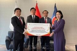Trao tặng 'Ứng dụng học tiếng Việt' cho cộng đồng người Việt Nam tại Hàn Quốc