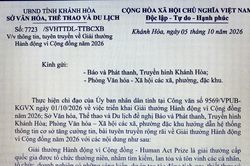 Tăng cường tuyên truyền về Giải thưởng Hành động vì cộng đồng năm 2026