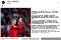 Ronaldo công bố tâm thư, tự nhận mình xứng đáng bị kỷ luật