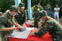 Mở rộng tìm kiếm hài cốt liệt sĩ tại Nghĩa trang tạm Cầu Chữ Y