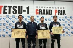 Lao động Việt Nam Lương Đức Quý vô địch giải TETSU-1 GRAND PRIX toàn Nhật Bản