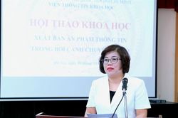 Hội thảo khoa học về xuất bản ấn phẩm thông tin trong thời đại số