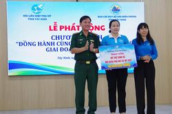 Đồng hành cùng phụ nữ biên cương Tây Ninh