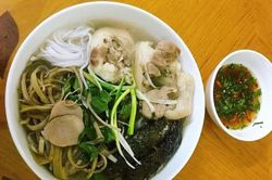 Bún bung hoa chuối - vị chát độc đáo làm nên hồn quê Hưng Yên
