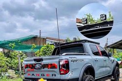 Xử lý tài xế xe bán tải lắp đèn trên nóc xe