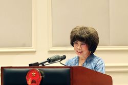 Phát biểu của Anh hùng Lao động Thái Hương tại buổi Tổng Bí thư, Chủ tịch nước Tô Lâm gặp mặt các doanh nghiệp tiêu biểu