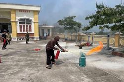 Tuyên truyền phòng chống cháy nổ cho 100 hộ kinh doanh nhà xưởng cơ sở thuê trọ