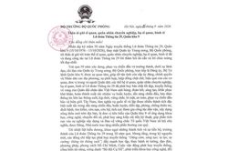 Đại tướng Phan Văn Giang gửi thư chúc mừng 50 năm Ngày truyền thống Lữ đoàn Thông tin 29