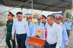 X&atilde; Đại Lộc truy điệu, an t&aacute;ng h&agrave;i cốt liệt sĩ chưa r&otilde; danh t&iacute;nh